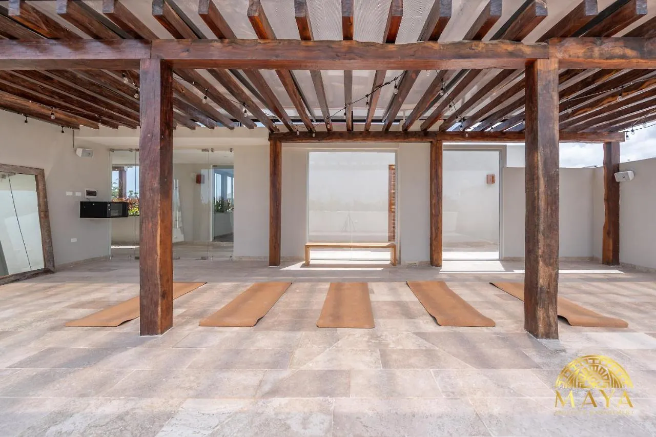 Dom wakacyjny Nhoa 108A Lux 2Br Condo Plunge Pool In Aldea Zama Tulum Meksyk