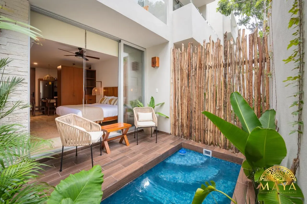 Nhoa 108A Lux 2Br Condo Plunge Pool In Aldea Zama Tulum